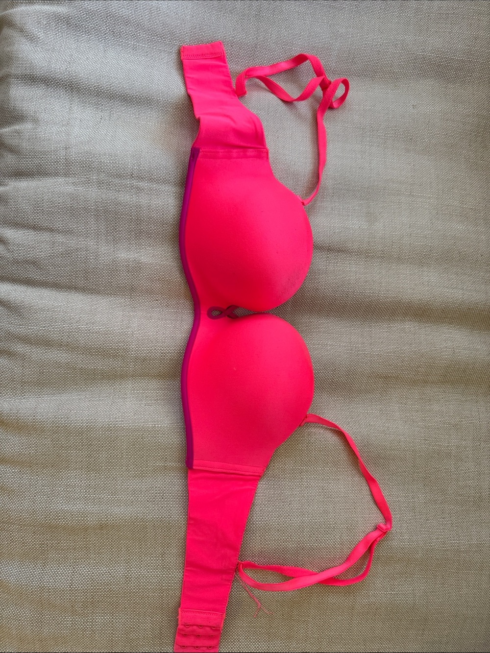 Victoria's Secret Neon Pink Padded Underwire Bra